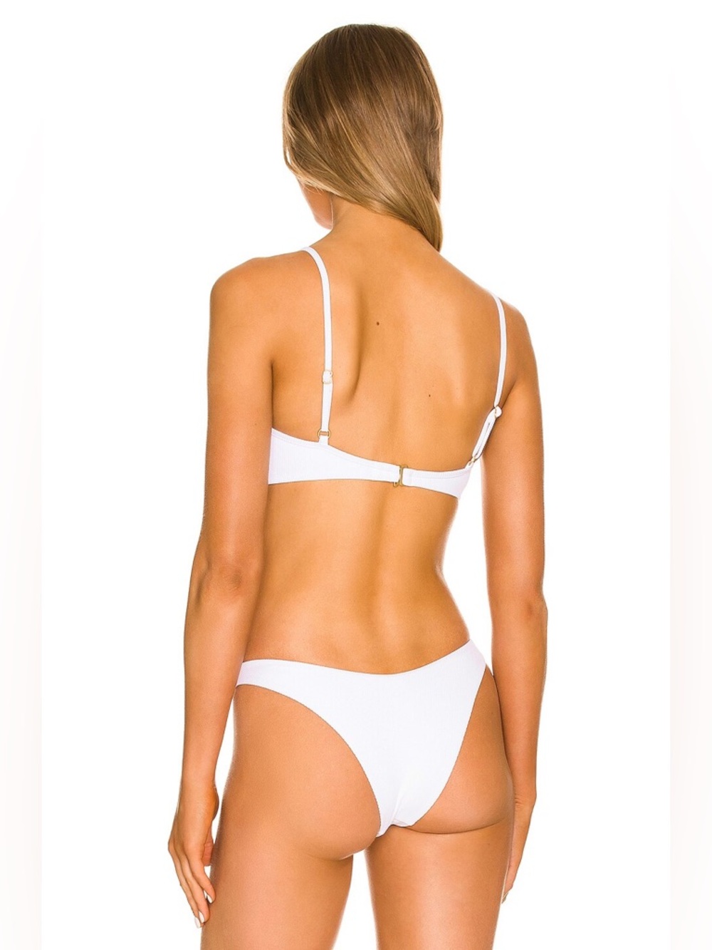 L Space Helena Bikini Top in White - Picture 2 of 5